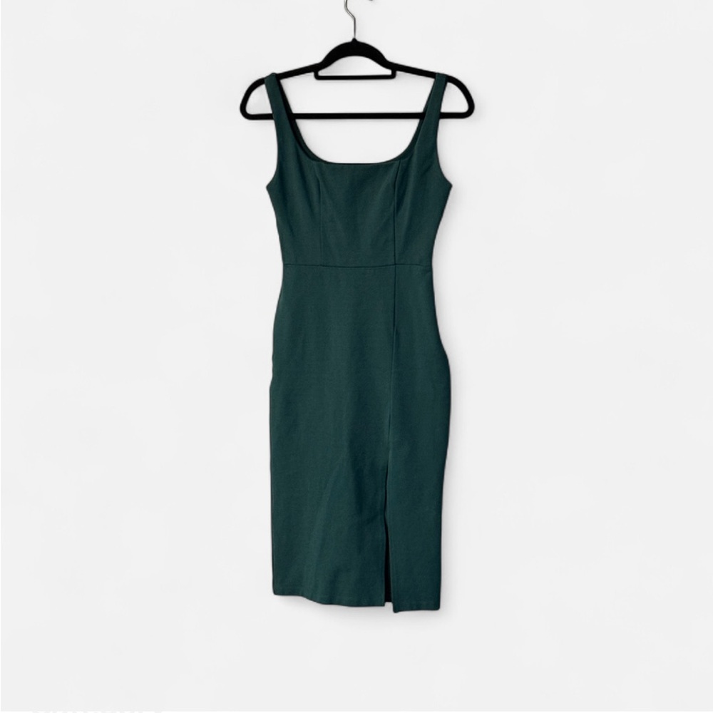 Socialite Dark Green Midi Dress